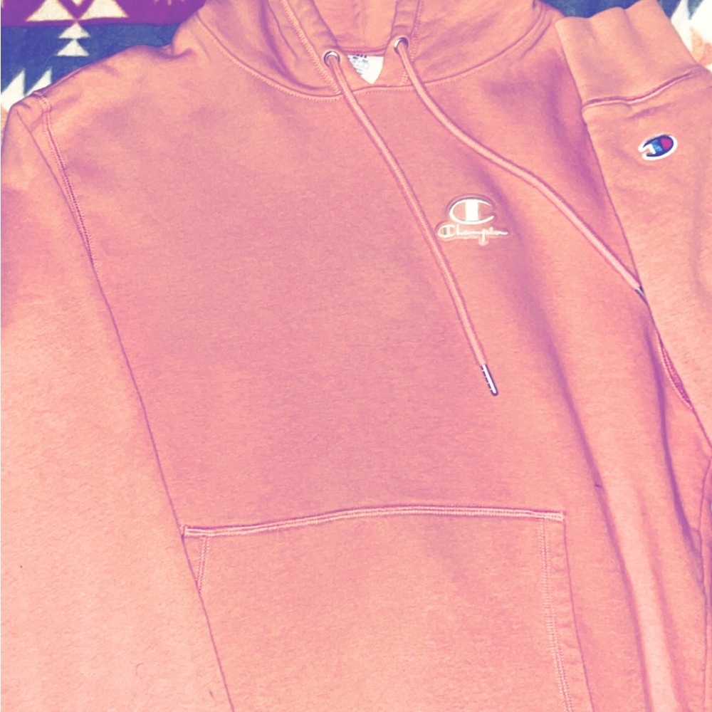 Champion Women's Coral Hoodie Sweater